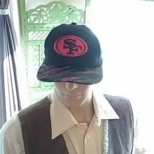 NFL 49ers ball cap 9Fifty snap back sports hat